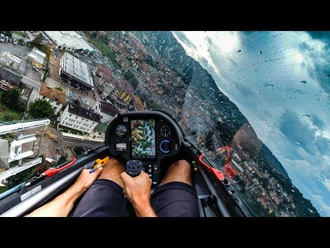 Watching This Guy Make A Spectacular Landing With His Glider In The Rain Is Oddly Satisfying