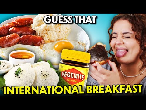 Americans Try Breakfast Foods From Around The World And Attempt To Guess Their Country Of Origin