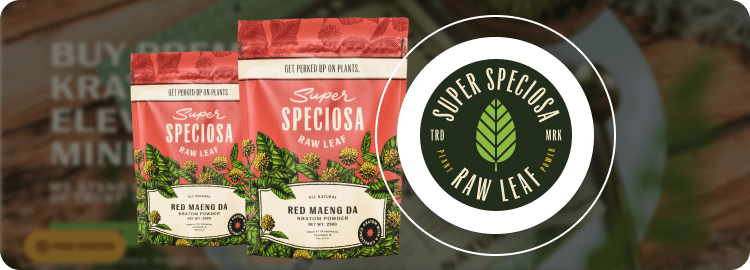 Super Speciosa Red Maeng Da Kratom Powder