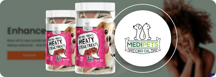 Diamond CBD MediPets Dog Treats 